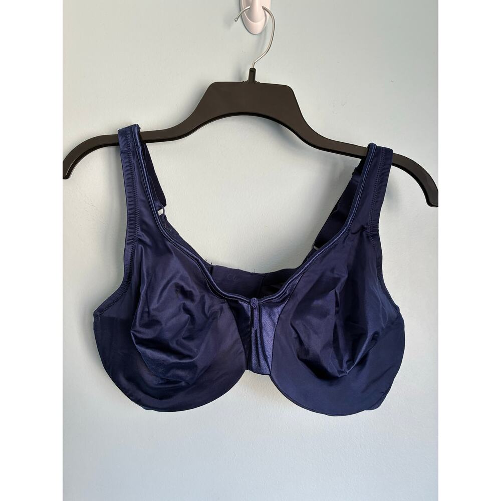 Olga Unlined Bra 38DD Blue